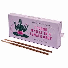 Natural Ayurvedic Incense -  Female Orgy : Night Incense