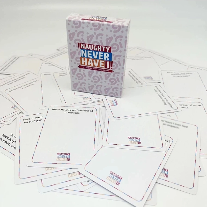 Naughty Never Have I Ever | 50 Question Cards For Adults