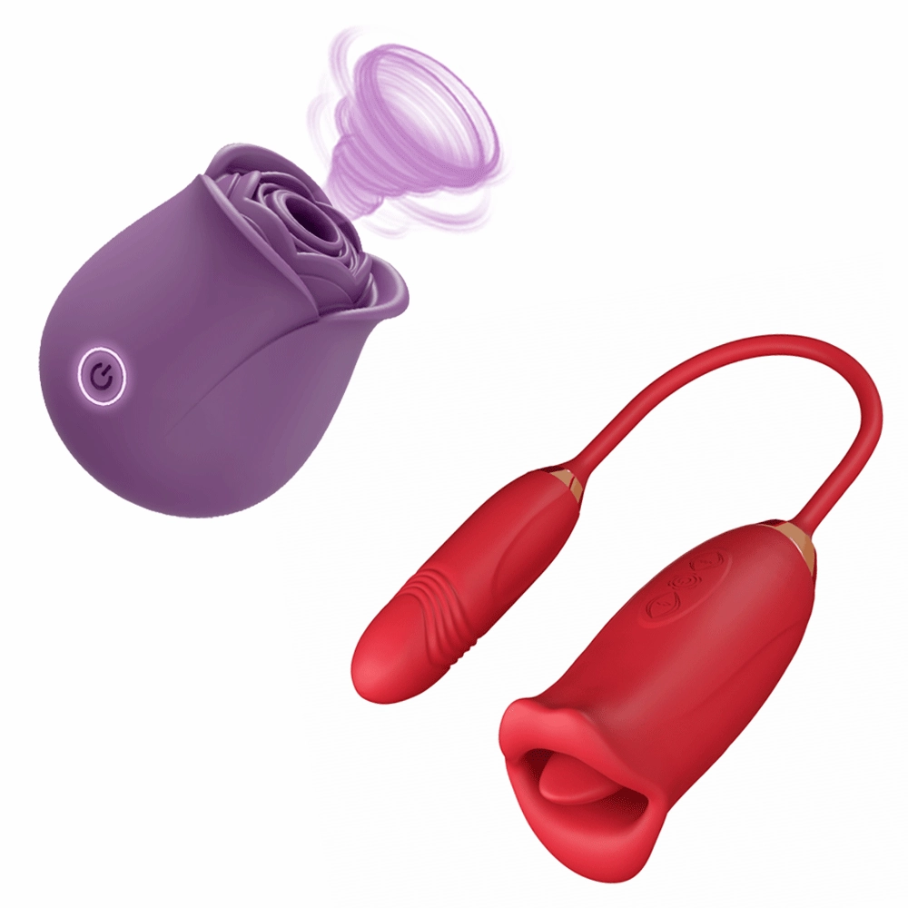 Nibbler 3- Mouth Biting Vibrator And Thrusting Vibration Bullet Stimulator