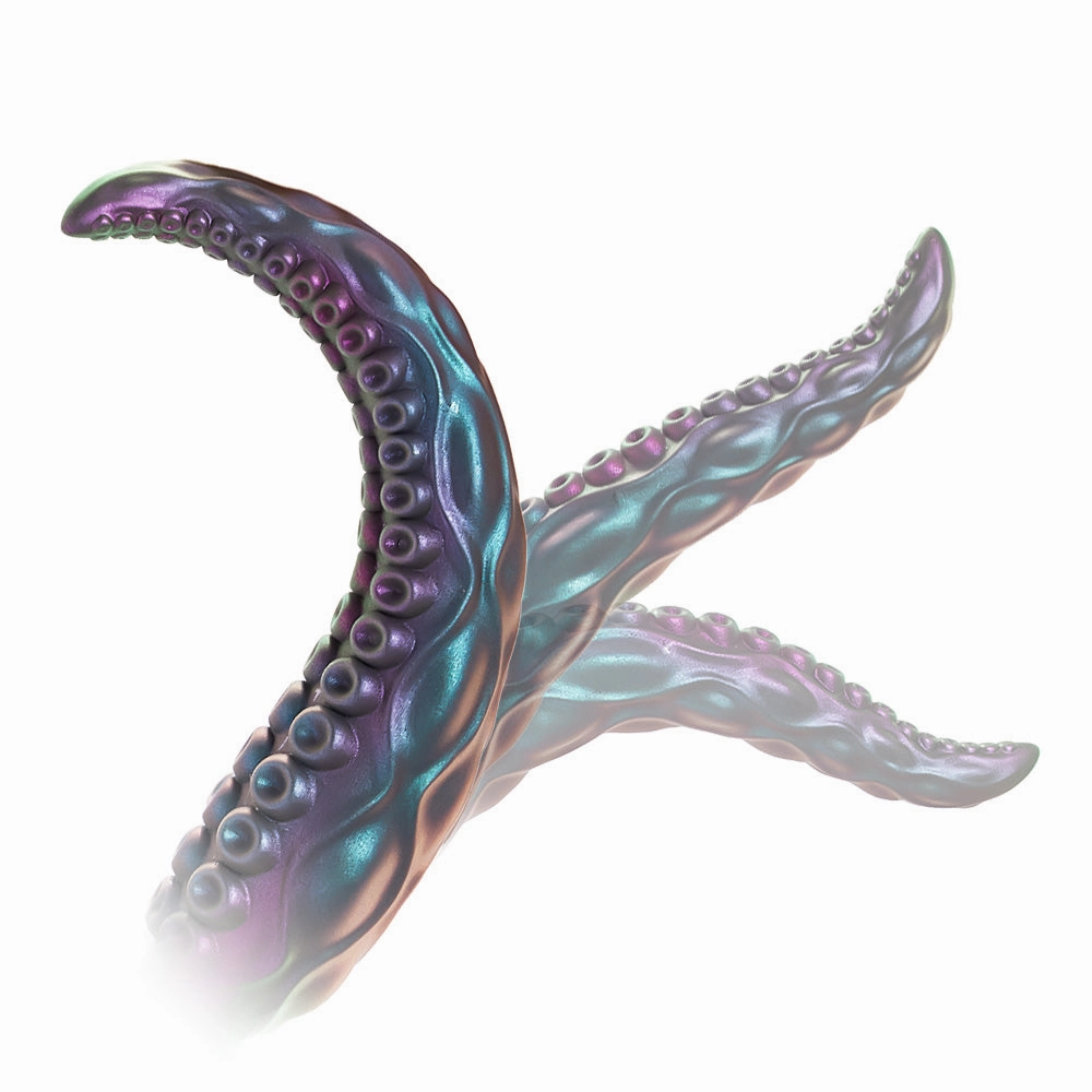 Octopus - Realistic LED Display Tentacle G-Spot Vibrator for Anal Vagina Stimulation