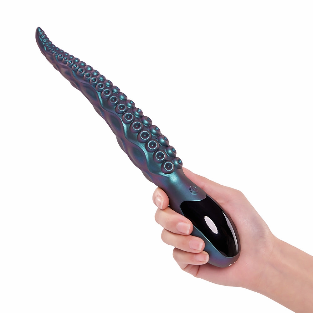 Octopus - Realistic LED Display Tentacle G-Spot Vibrator for Anal Vagina Stimulation