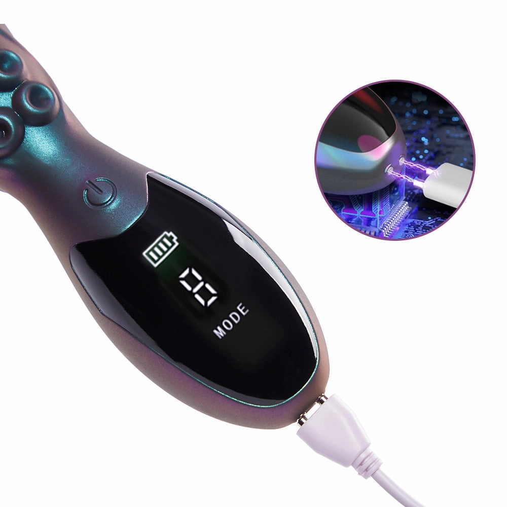Octopus - Realistic LED Display Tentacle G-Spot Vibrator for Anal Vagina Stimulation