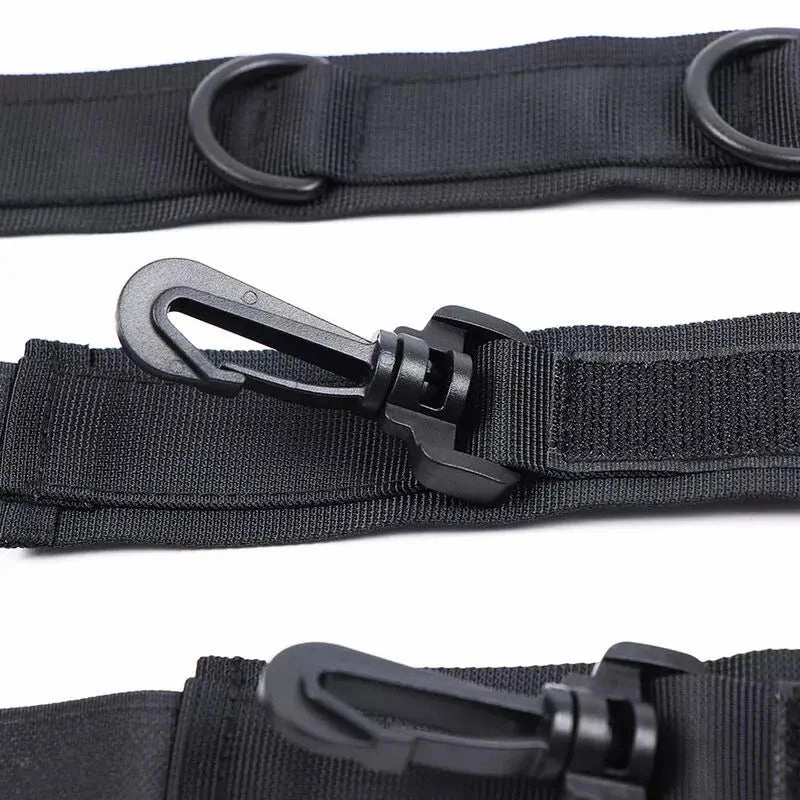 Ohmama Fetish Nylon Collar With Wrist Restraints
