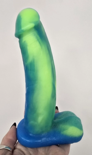ONE OF A KIND Bandit Blue Green & Yellow