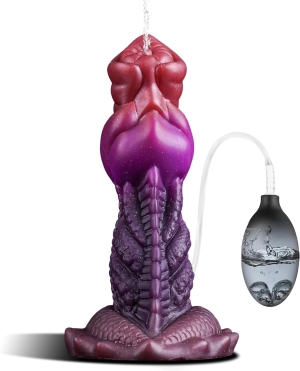 Perry 7.5 Squirting Dildo Monster Dildo With Strong Suction Cup-Laphwing