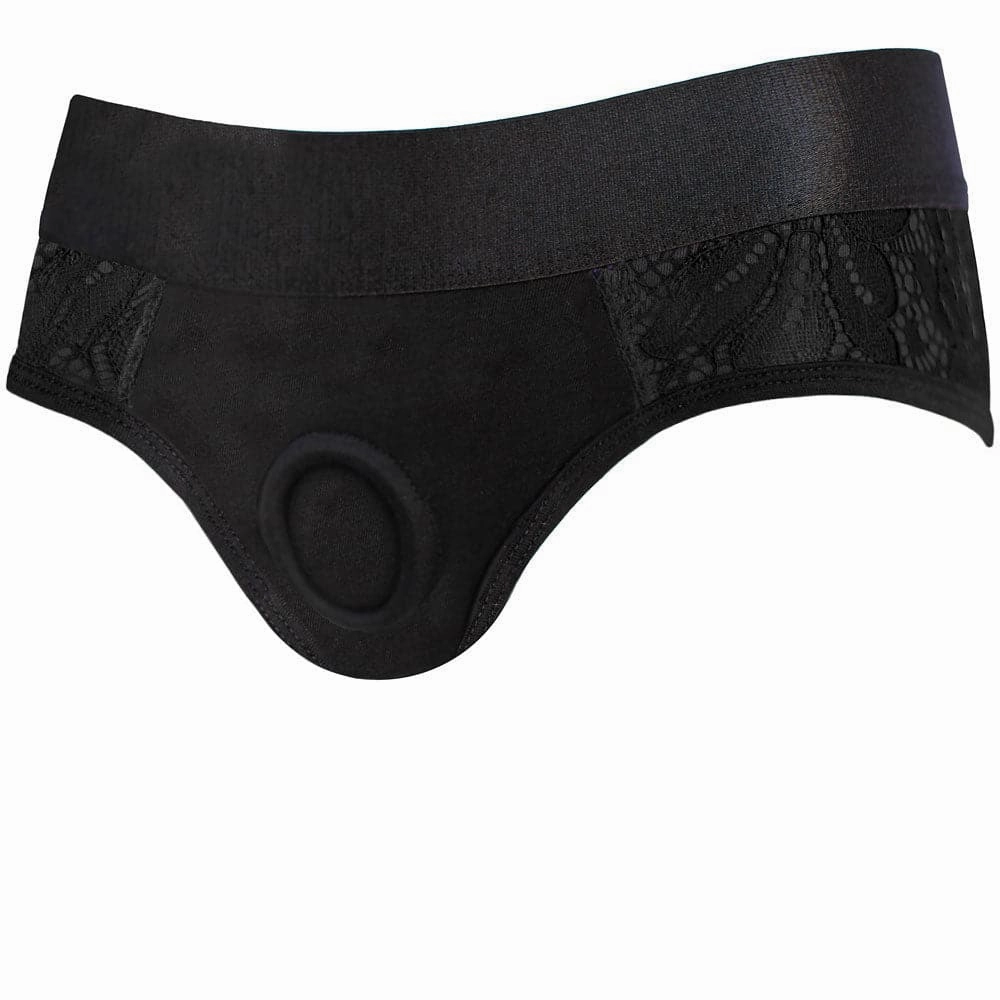 Petite Panty  Harness - Black