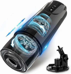 Phantom Automatic Male Masturbator With 7 Thrusting & Rotating Modes - Laphwing