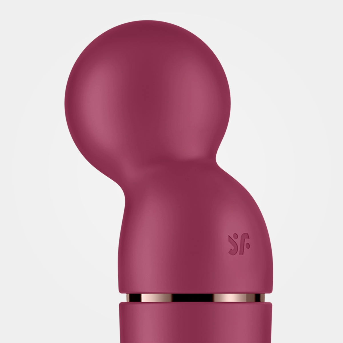 Planet Wand-er - Red Rechargeable Wand Vibrator