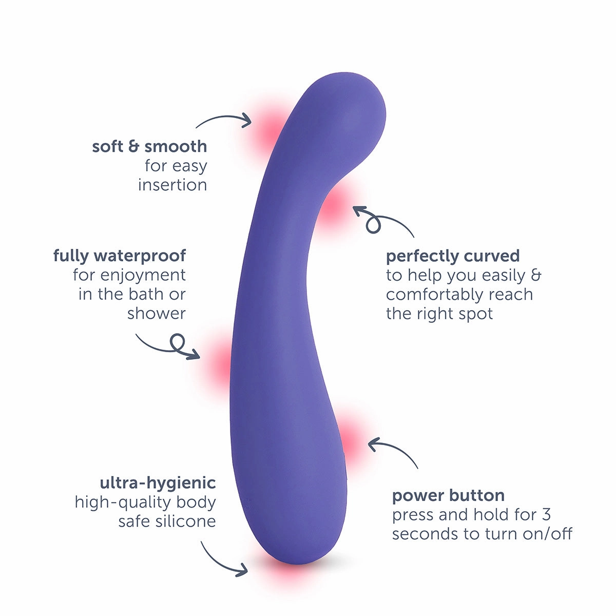 plusOne® g-spot massager