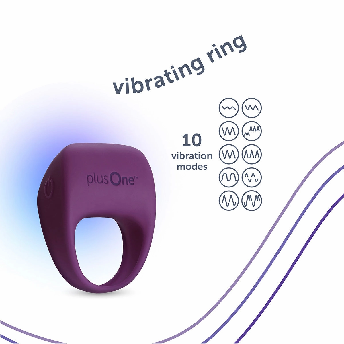 plusOne® vibrating ring