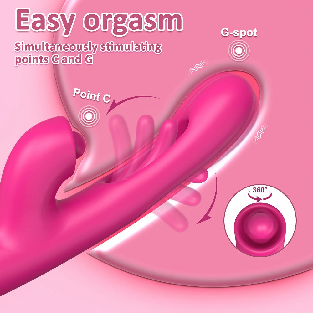 Popper - Spinning Clit Teaser and Tapping G-Spot Vibrator