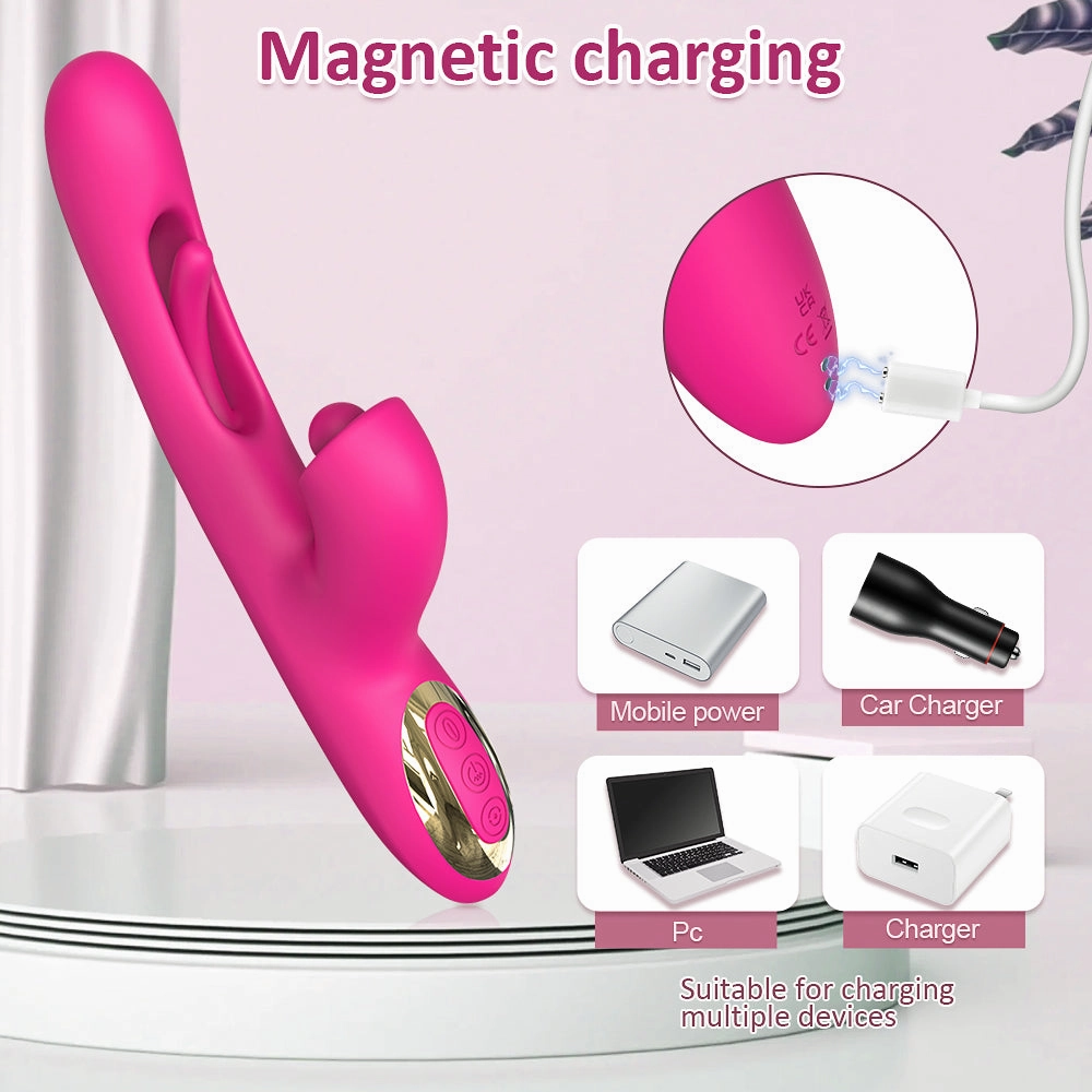 Popper - Spinning Clit Teaser and Tapping G-Spot Vibrator