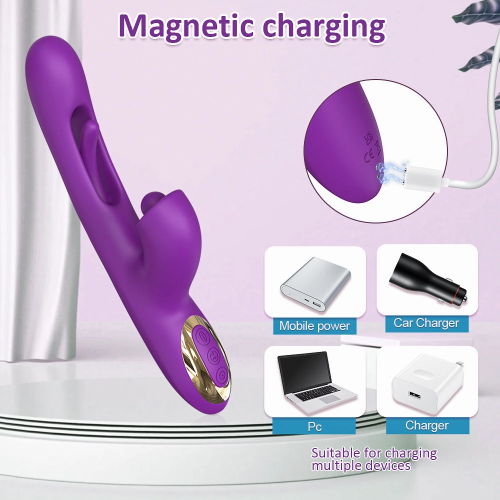 Popper - Spinning Clit Teaser and Tapping G-Spot Vibrator