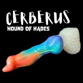 Premade XL Cerberus - Split with Blend Rainbow Colors upper and Sparkle White base - Classic Firmness