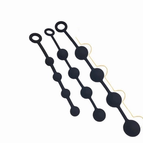 Premium Silicone Anal Beads - Large Bead Butt Plug Set for Intense Pleasure