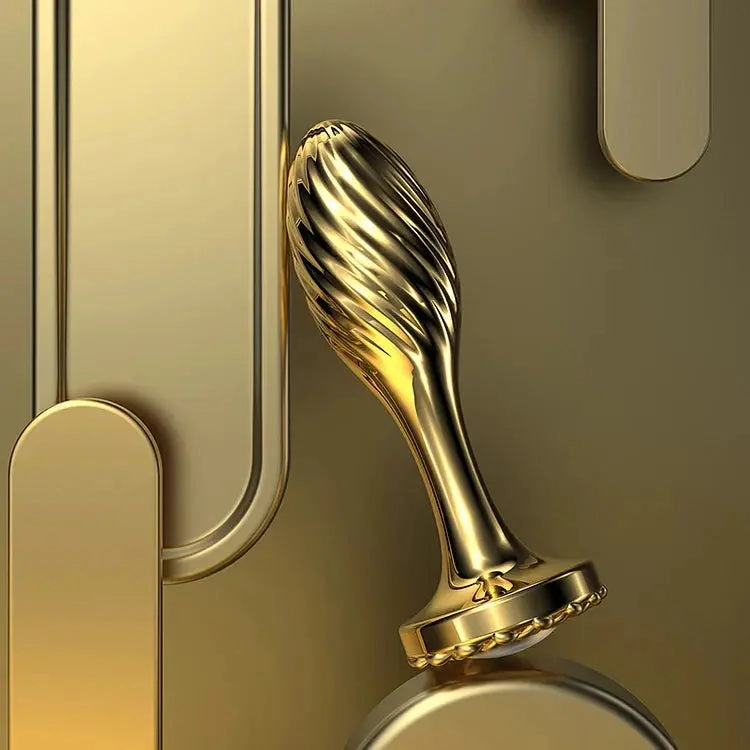 Quusvik - Gold wire anal plug for male and female anal dilation