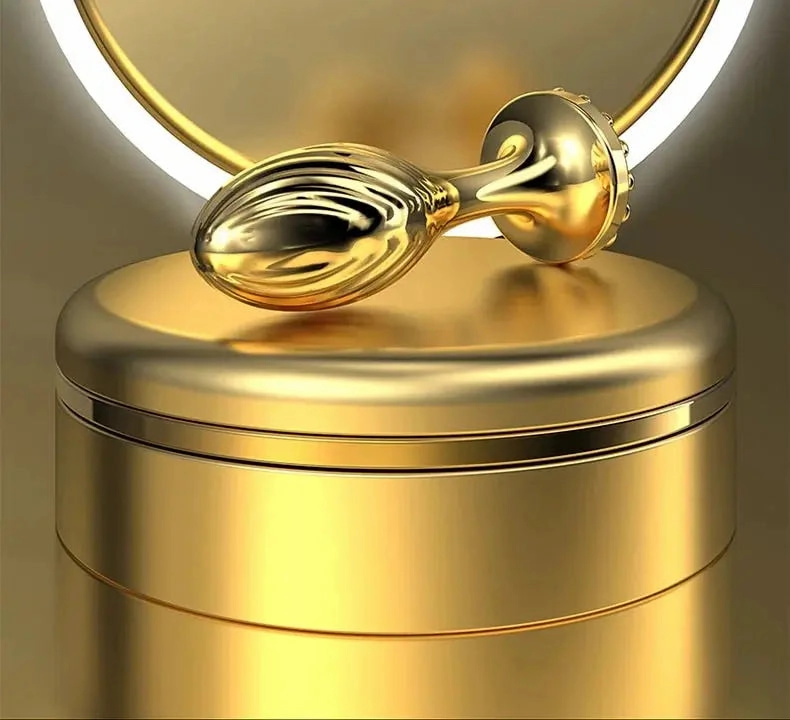 Quusvik - Gold wire anal plug for male and female anal dilation