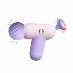 Quusvik Vibrating AV Stick for Women - Intimate Massager with Suction Feature