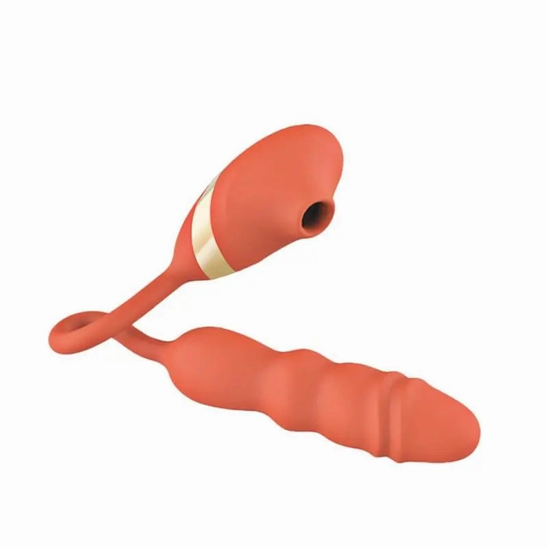 Quusvik Women's 10-Frequency Sucking Telescopic Vibrator