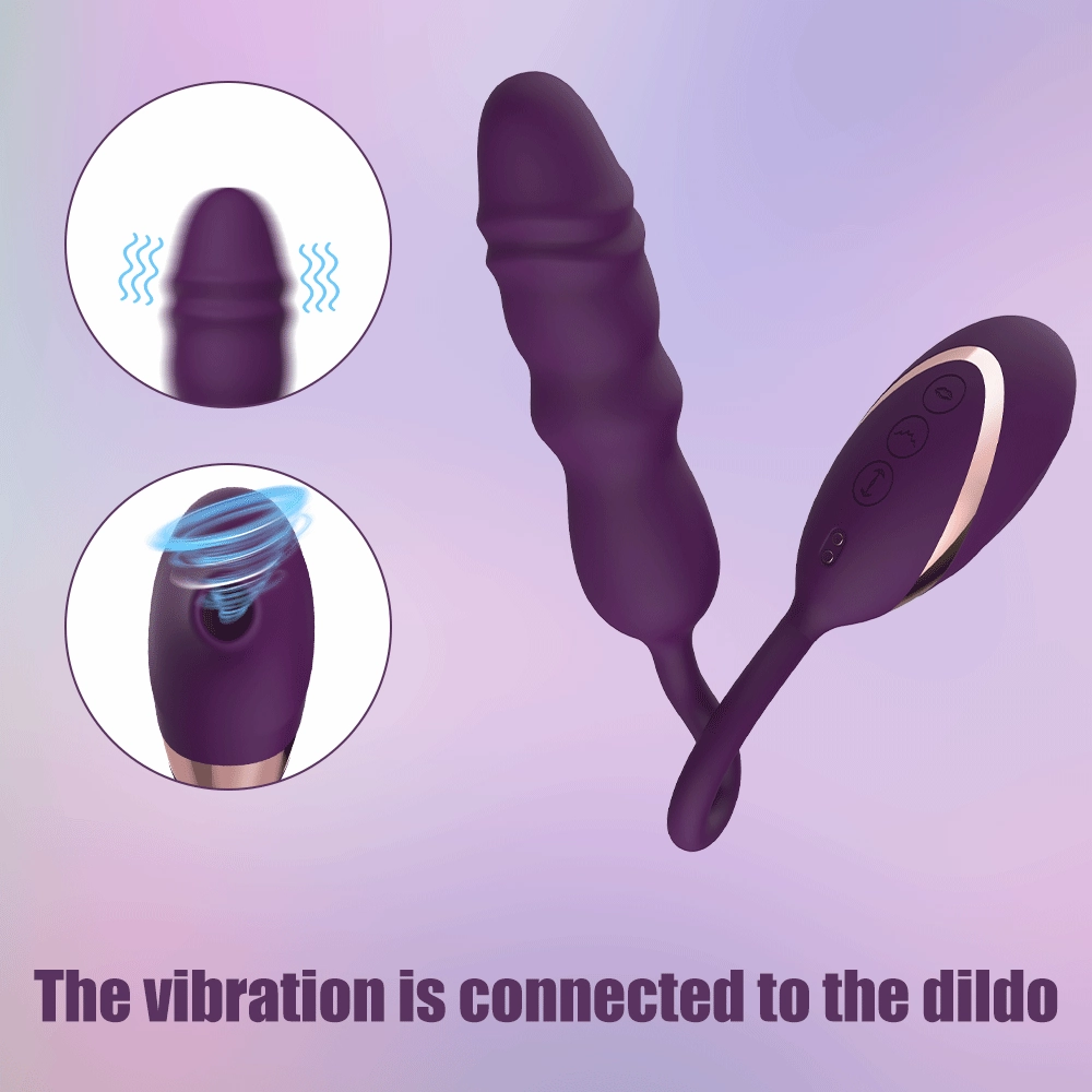 Quusvik Women's 10-Frequency Sucking Telescopic Vibrator