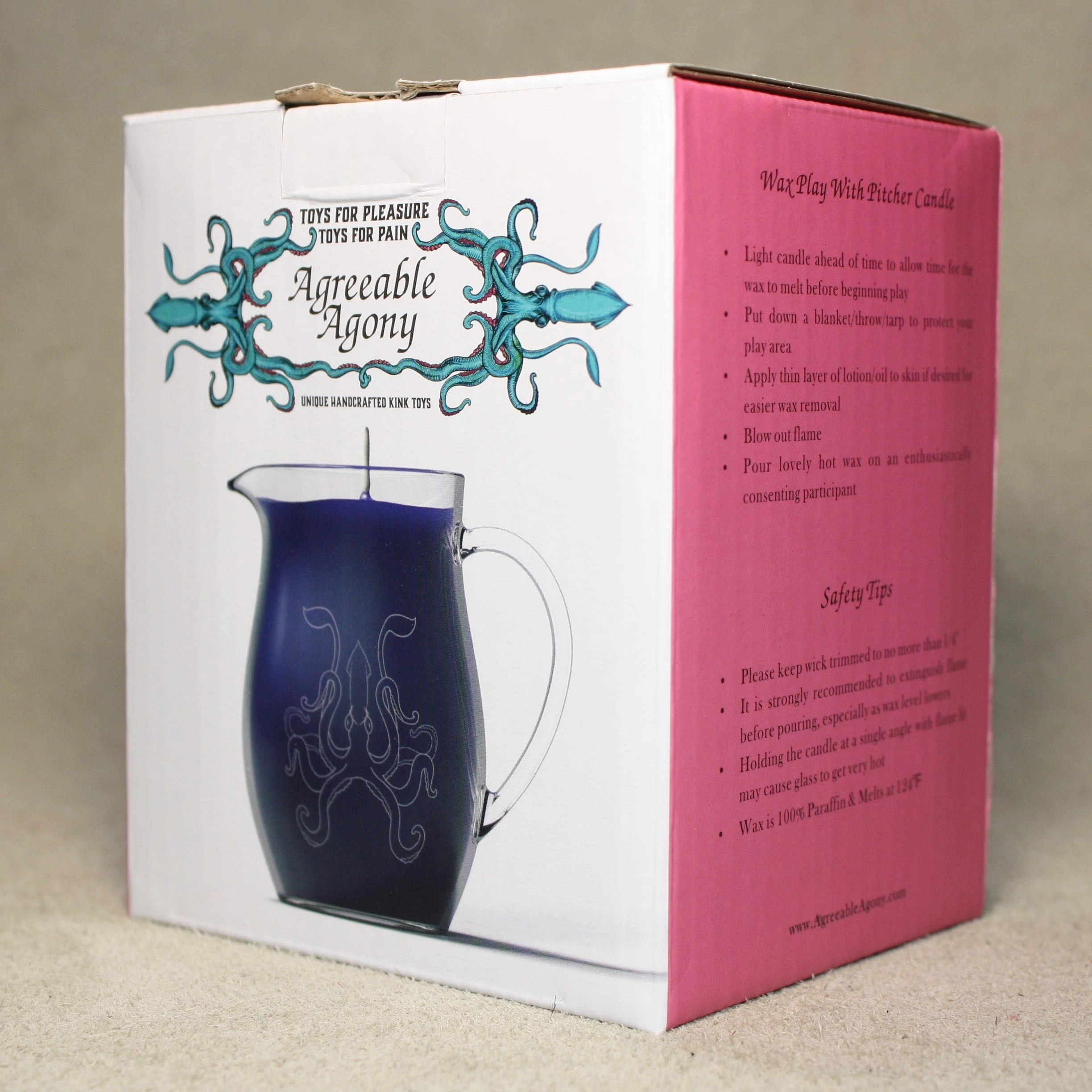 Rainbow in a Jar Wax Play Candle - Low Temp - Unscented - Pitcher Candle