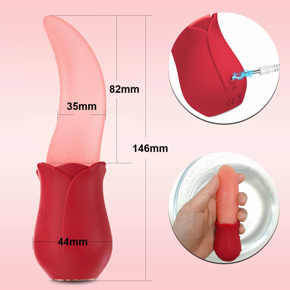 Realistic Tongue Honey Clit Licker with Vivid Wiggle - S5