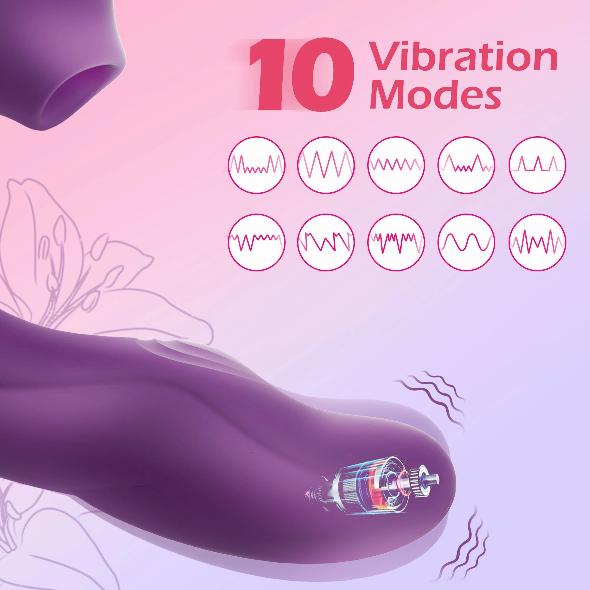 Rechargeable Sex Toy for Women G Spot Vibrator Pleasure