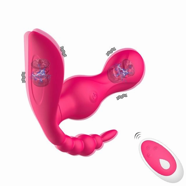 Remote 3 Point Vibrator