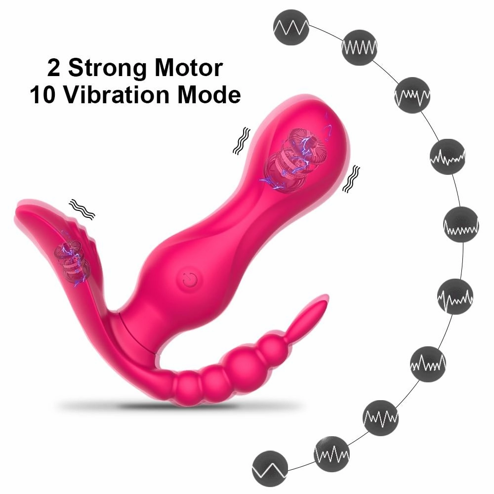 Remote 3 Point Vibrator