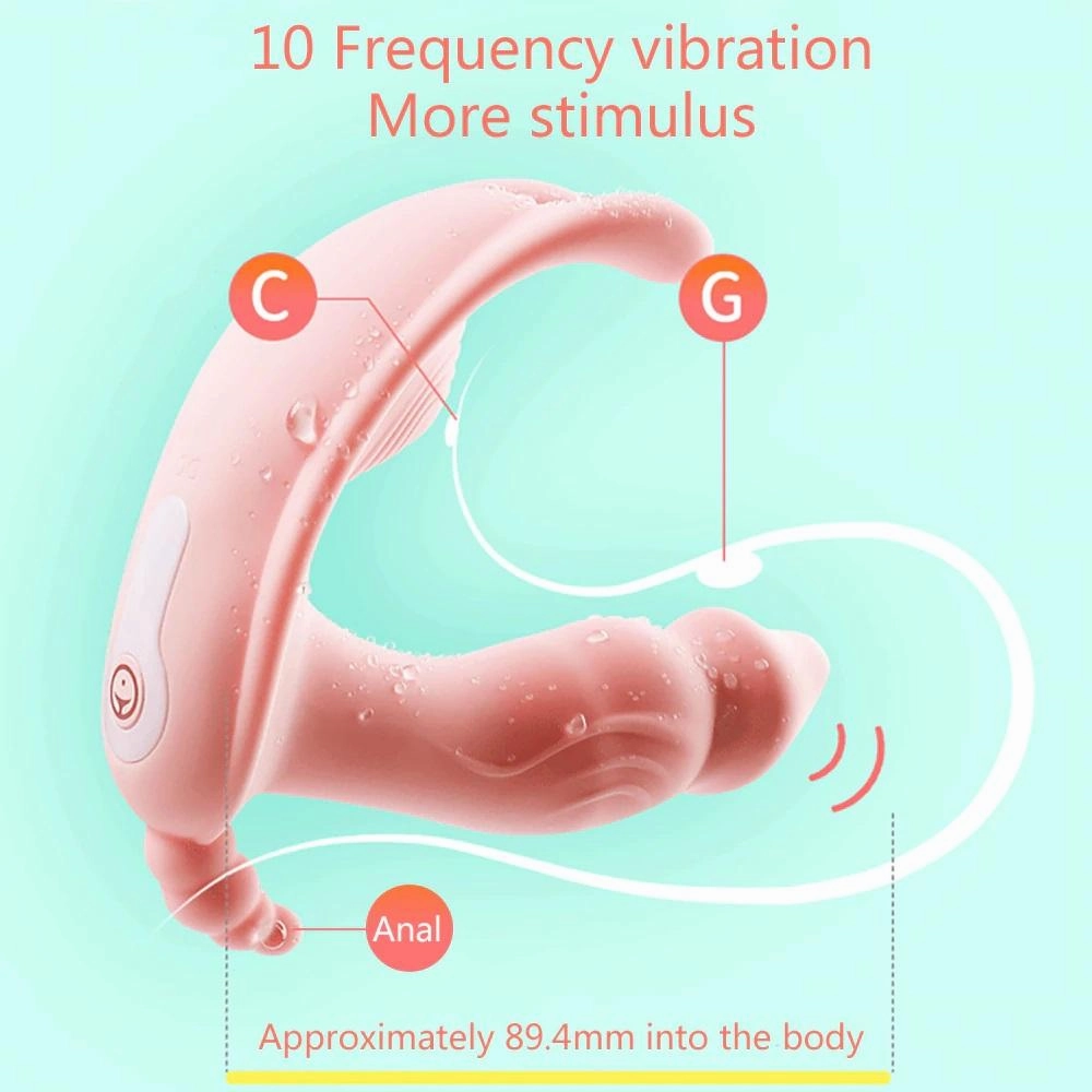 Remote Clitoris Stimulating Vibrator