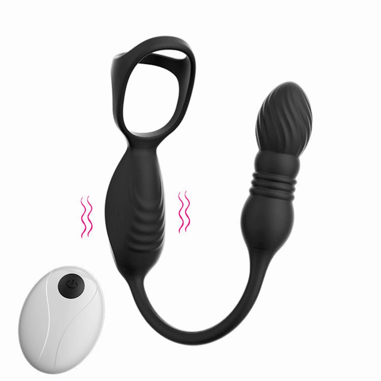 Remote Thrusting Prostate Massager with 10 Vibrating Functions