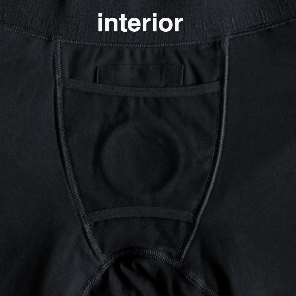 Rise Boxer  Harness - Black & Red