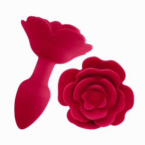 Rose Butt Plug - Vibrating Stemulator - 10 LEFT!
