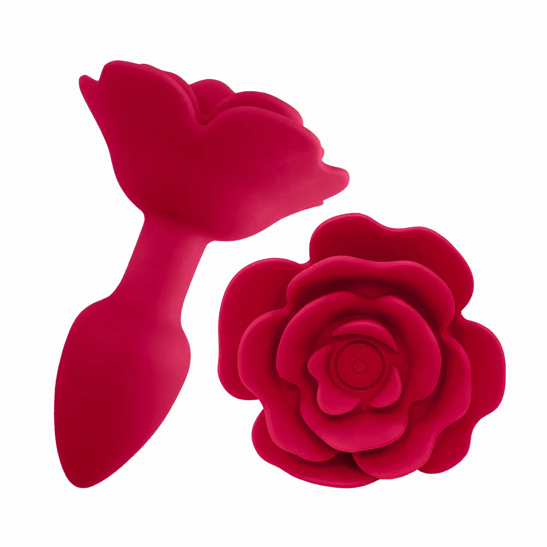 Rose Butt Plug - Vibrating Stemulator - 10 LEFT!