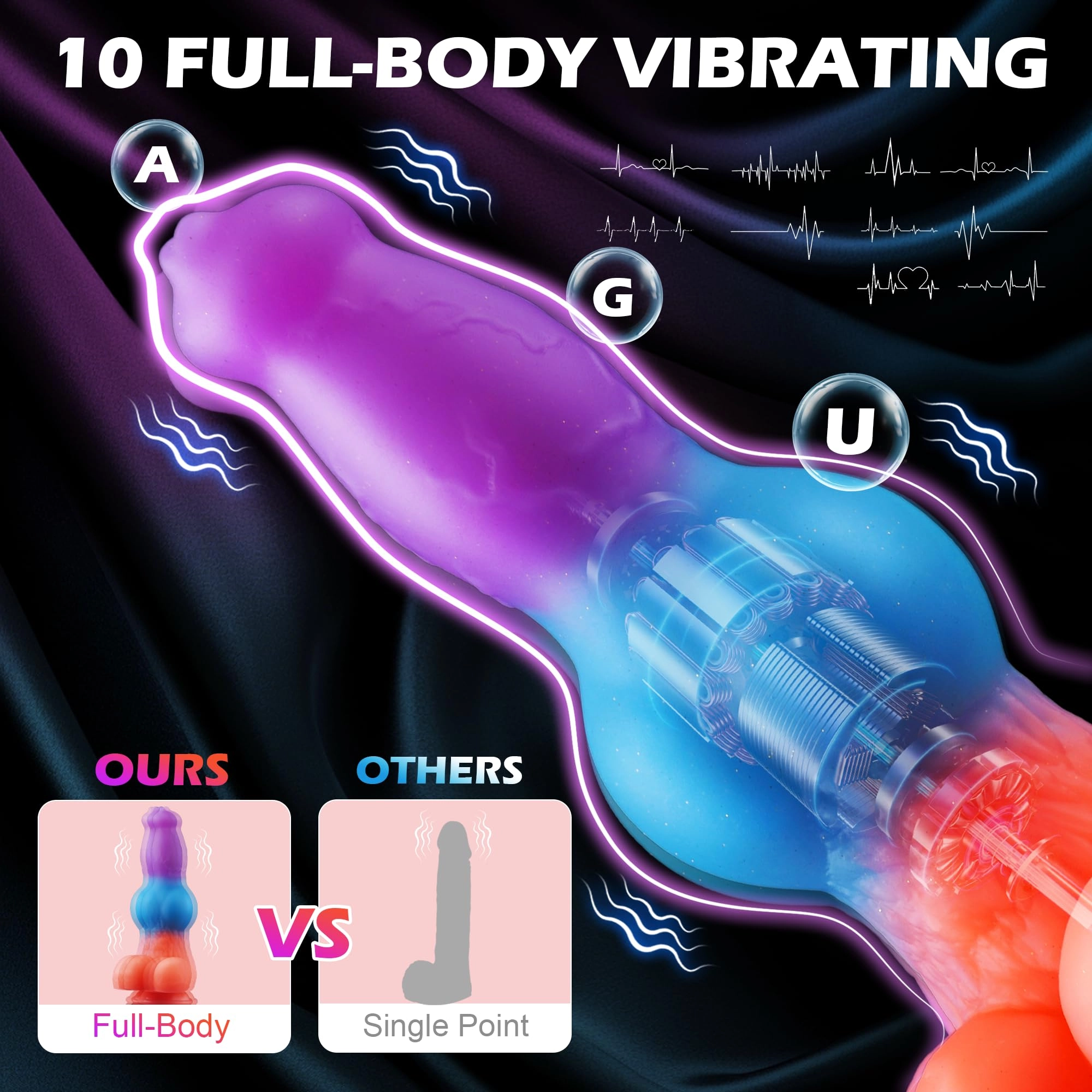 Saion 9.53 Thrusting Squirting Dildo Fantasy With 3 In 1 Function - Laphwing