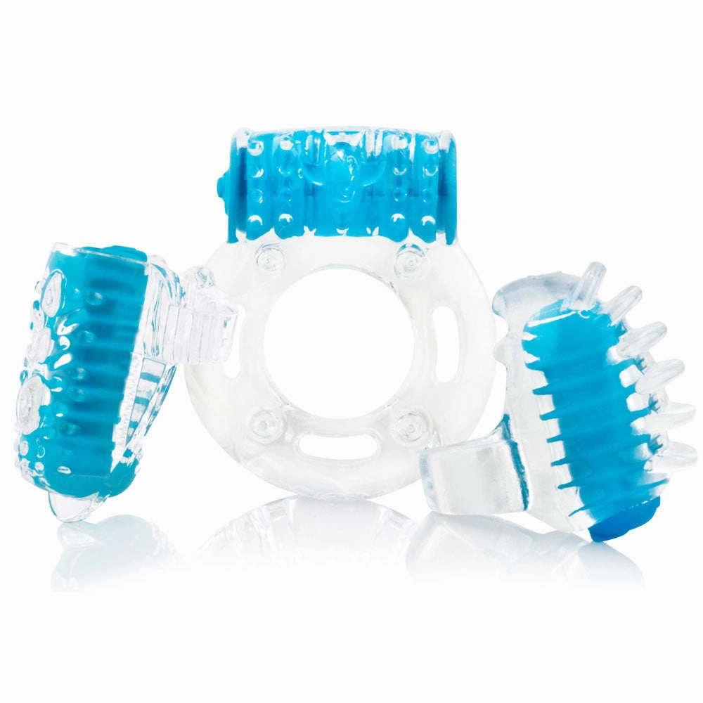 Screaming O VibrOman Better Sex Kit With Disposable Vibrating Rings
