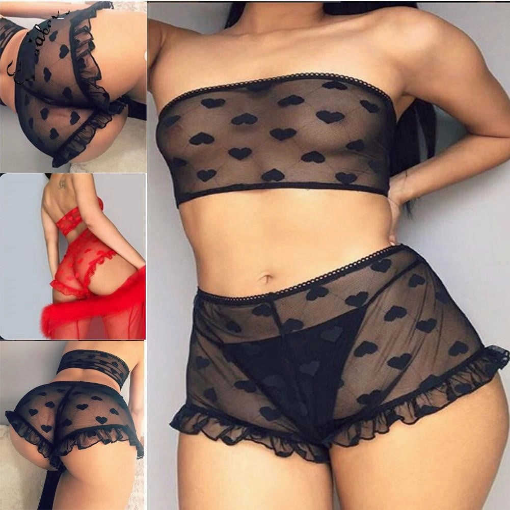 See-through Love Lingerie