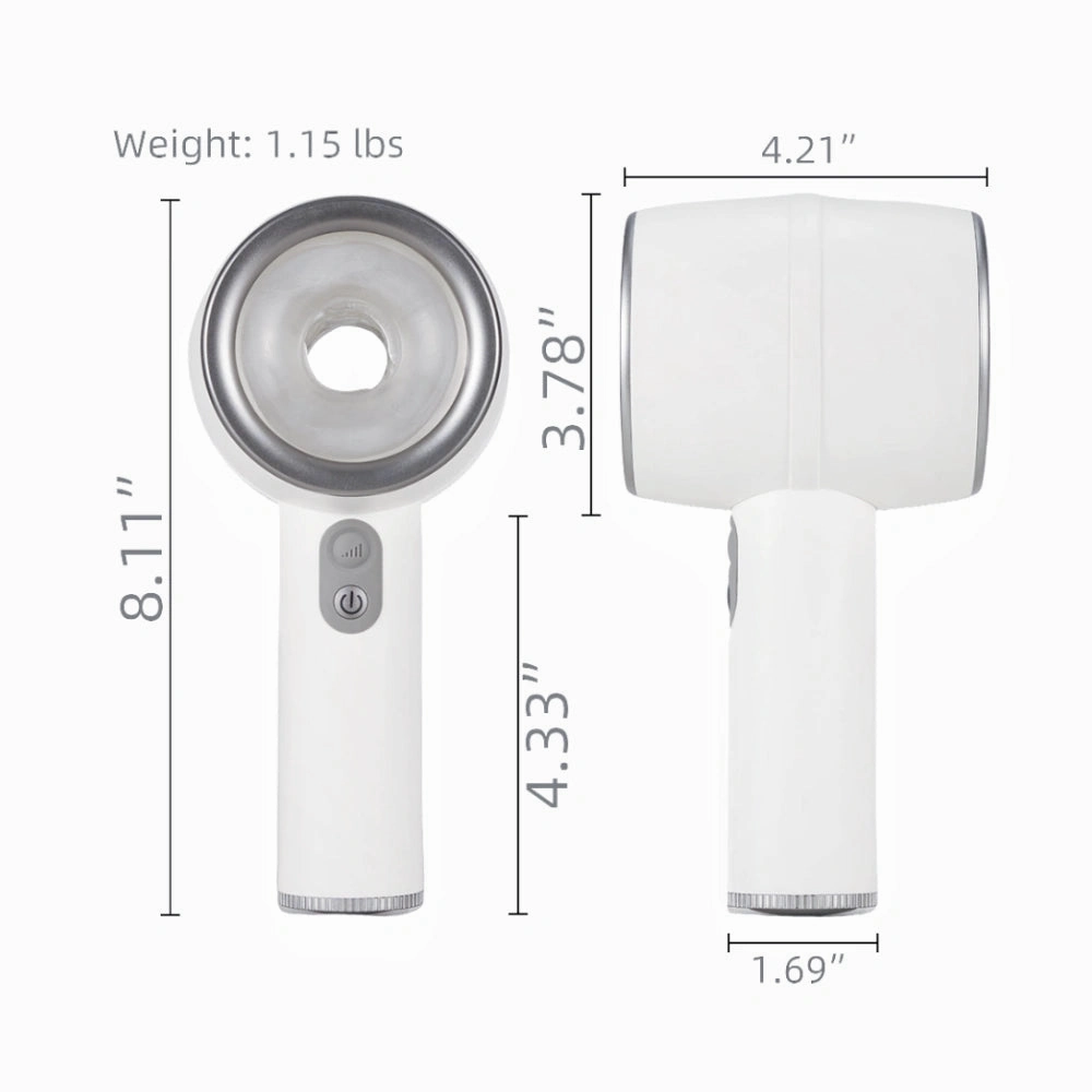 SEEKHEART Telescopic Handheld Male Masturbator With Free Water-soluble Lubricant Set