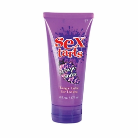 Sex Tarts Lube, Grape Soda, 6 fl. oz. (177mL) Tube