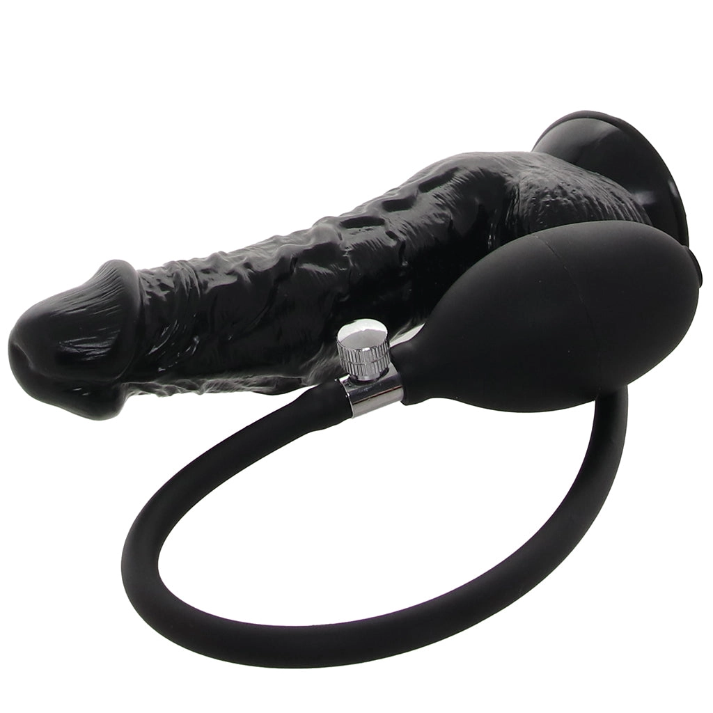 Size Up 6 Inch Inflatable Dildo with Balls
