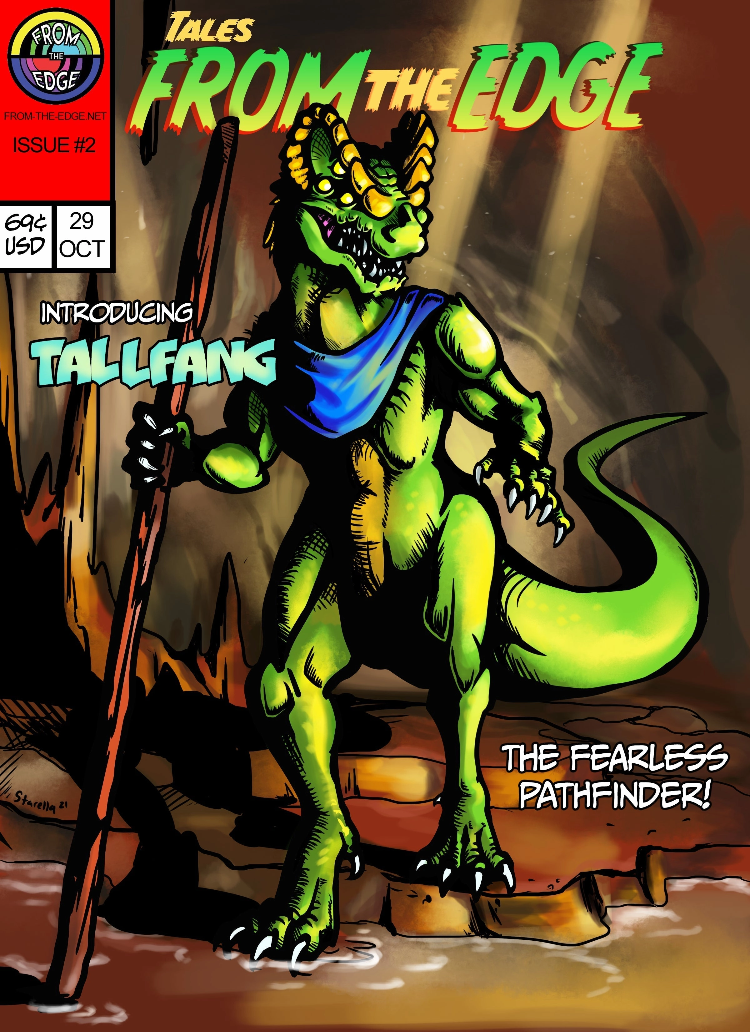 Small Tallfang - GITD Medium silicone - TF-223