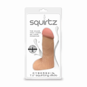Squirtz CyberSkin® 7.5 Squirting Dildo