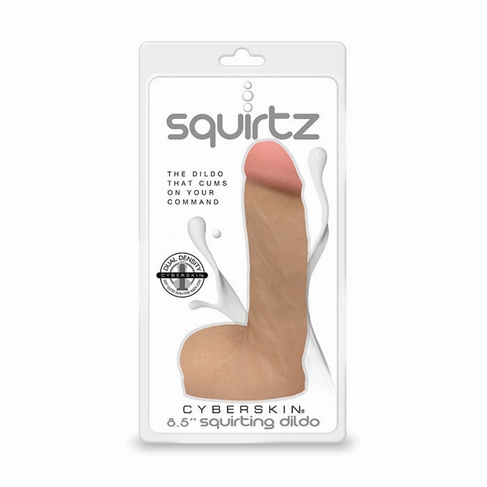 Squirtz CyberSkin® 8.5 Squirting Dildo