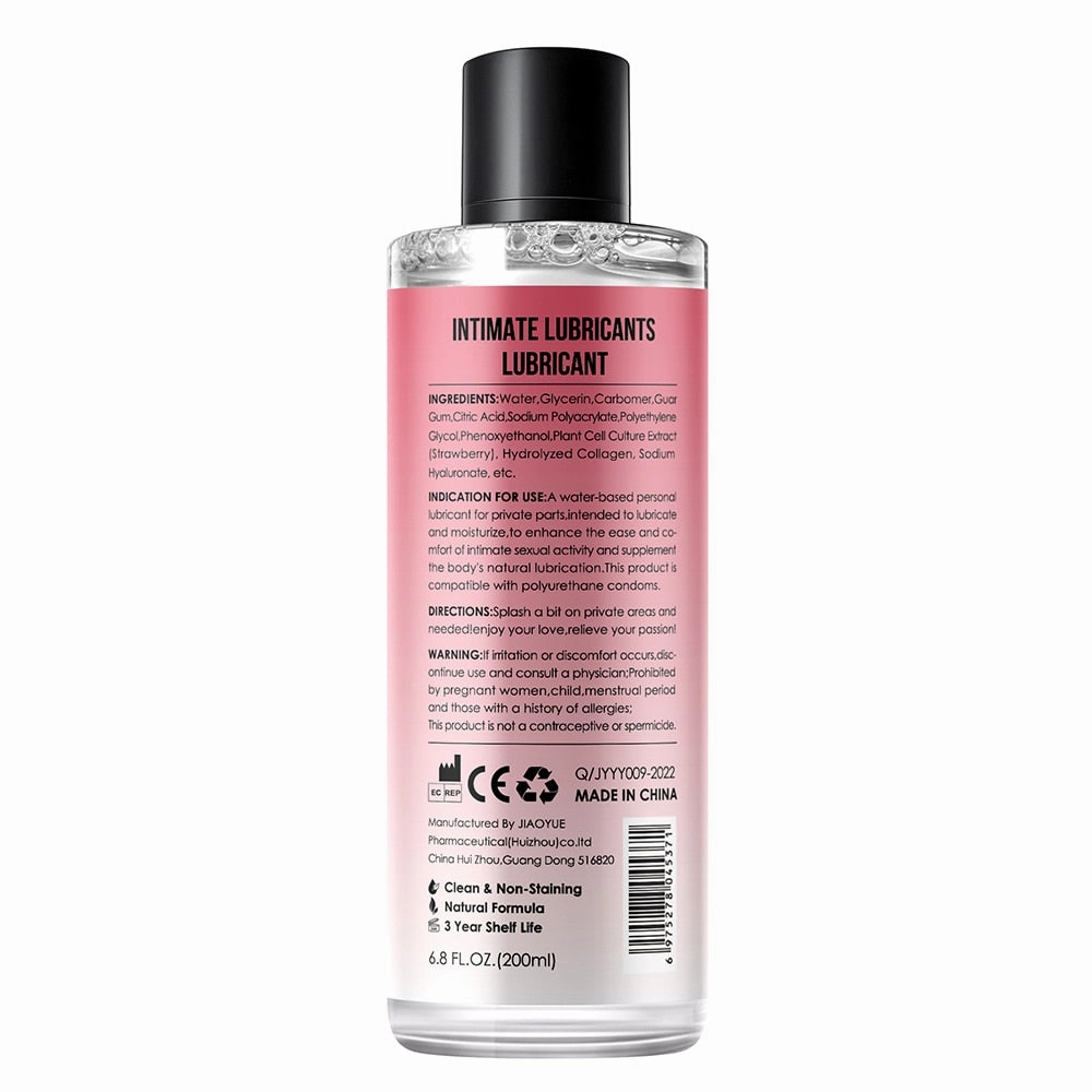 Strawberry Lubricant