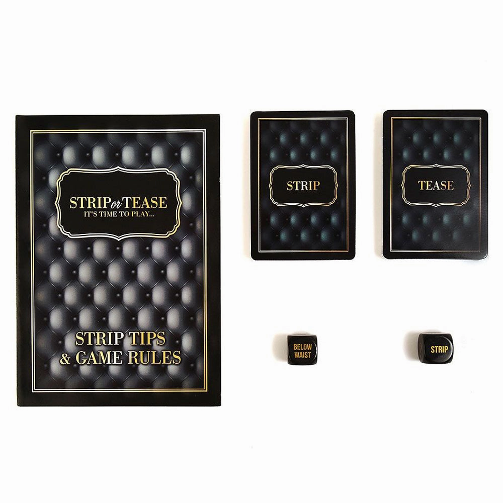 Strip Or Tease Adult Card Game