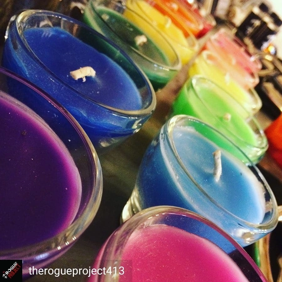 Teacup Wax Play Candle - Low Temp - Paraffin - Regular & Blacklight