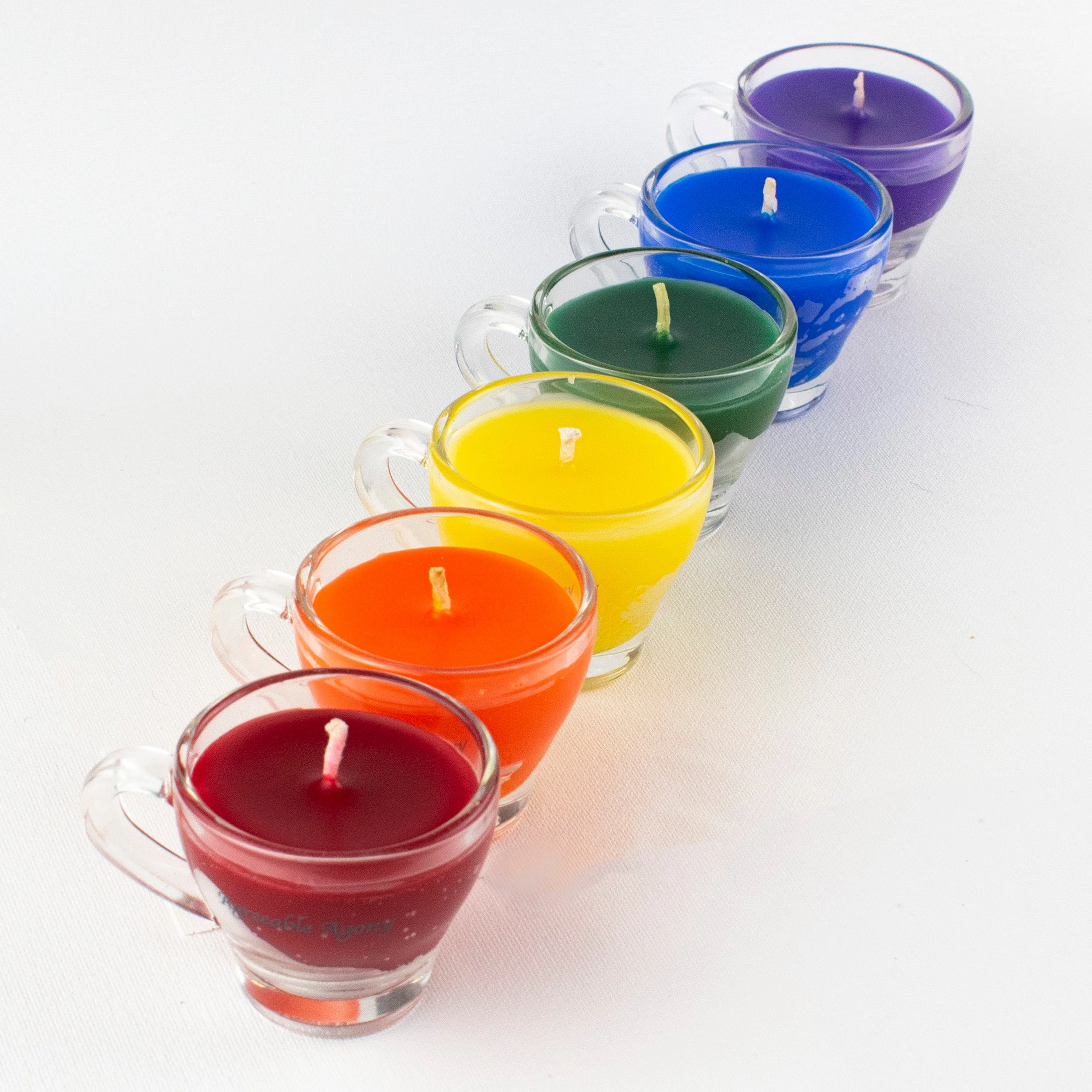 Teacup Wax Play Candle - Low Temp - Paraffin - Regular & Blacklight