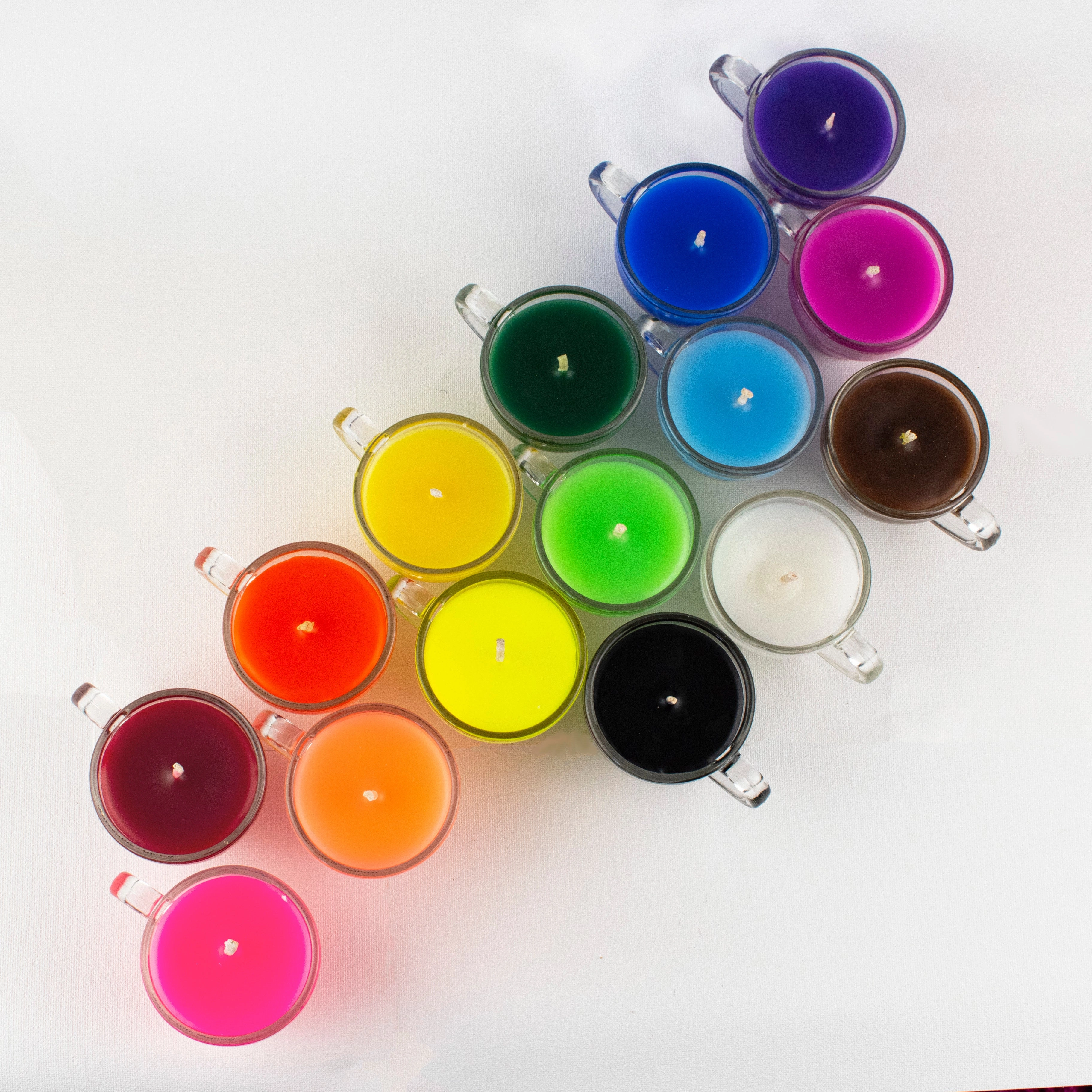 Teacup Wax Play Candle - Low Temp - Paraffin - Regular & Blacklight