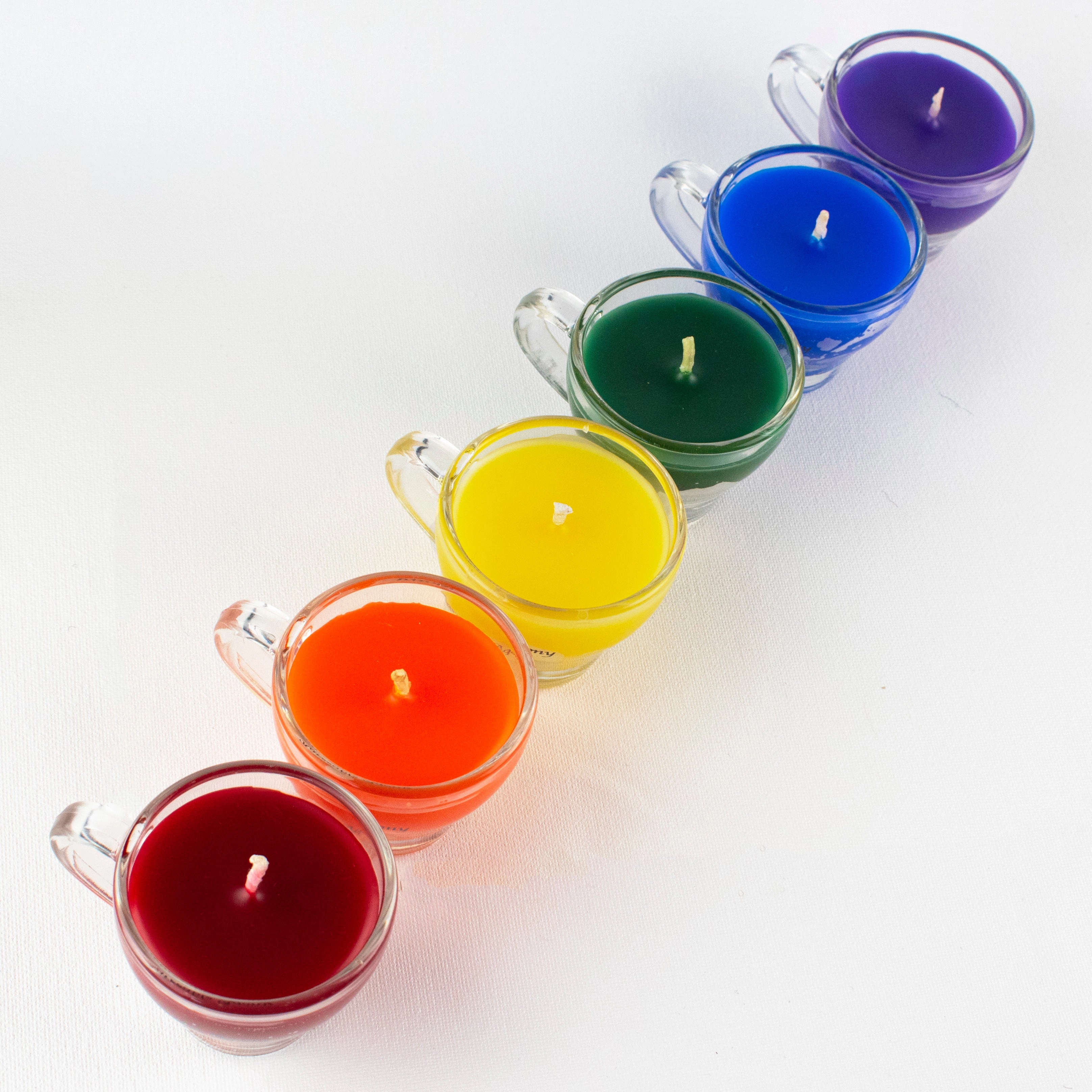 Teacup Wax Play Candle - Low Temp - Paraffin - Regular & Blacklight