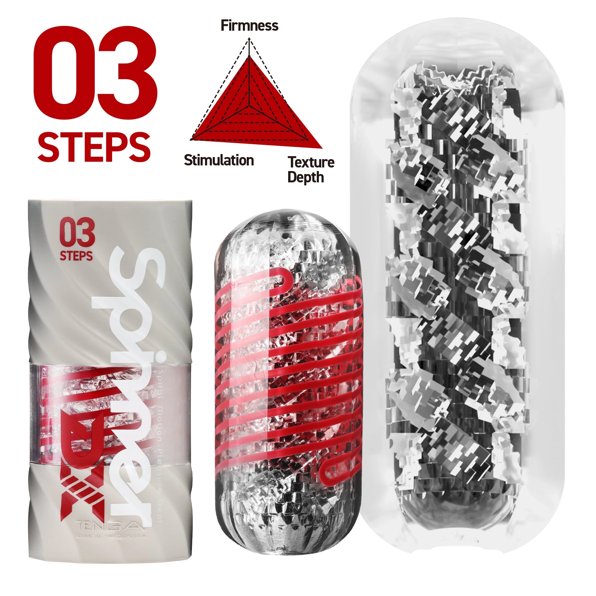TENGA SPINNER DX   Lotion Bundle